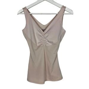 SPANX Hide & Seek Ruched Tank blush pink Medium